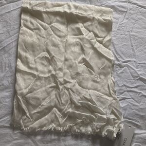 Calvin Klein Ivory Scarf